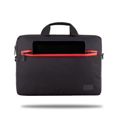 Classone W-TX10FK WTXpro Su Geçirmez Kumaş, Notebook Çantası - Siyah/Kırmızı