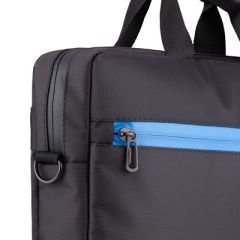 Classone W-TX10FM WTXpro Su Geçirmez Kumaş, Notebook Çantası - Siyah/Mavi