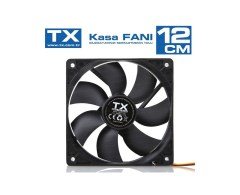 TX TXCCF12BK 12cm Sessiz Kasa Fanı