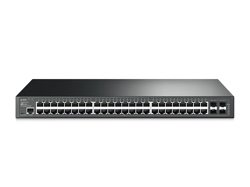 TP-LINK T2600G-52TS 48 PORT GIGABIT L2 YÖNETİLEBİLİR SWITCH +4SFP (SG3452)