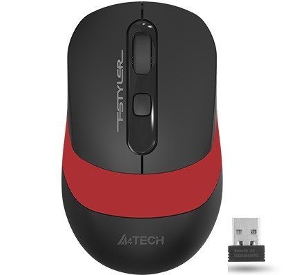 A4-Tech FG10 Kırmızı Nano Kablosuz Optik Mouse