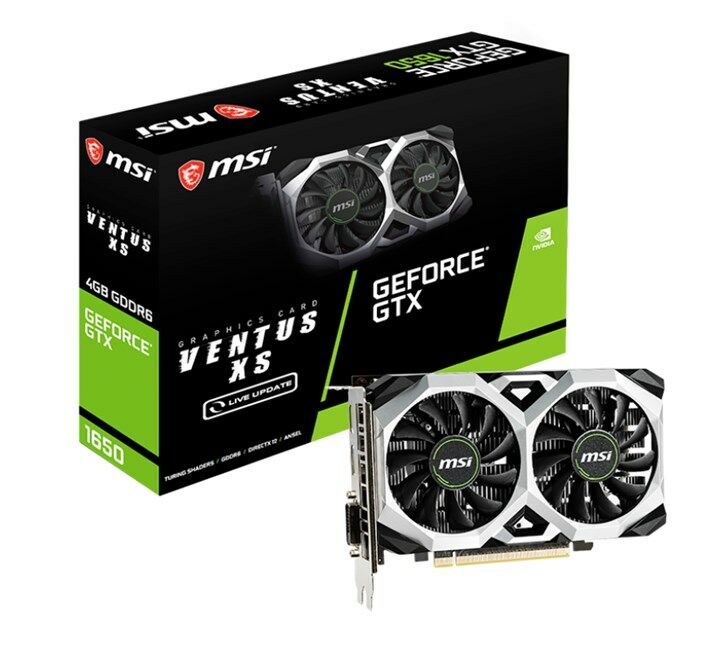 MSI GeForce GTX 1650 Ventus XS OCV1 4GB GDDR6 128B