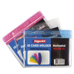 Bigpoint Korumalı Kart Poşeti Yatay Mavi 85x55mm 10'lu Poşet