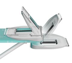 Gazzella Squad Elegance Ütü Masası - Kol Aparatlı, Çocuk Kilitli, 42x120 cm Turkuaz (SM GZM 900 E)