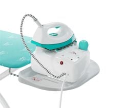 Gazzella Squad Elegance Ütü Masası - Kol Aparatlı, Çocuk Kilitli, 42x120 cm Turkuaz (SM GZM 900 E)