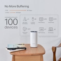 TP-LINK DECO P9 AC1200MBPS+POWERLINE ADAPTÖR MESH ROUTER (2'Lİ)