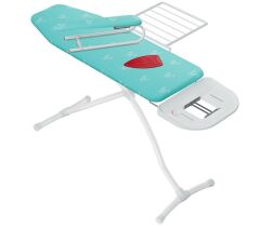 Gazzella Squad Luxe Ütü Masası - Çamaşırlıklı, Kol Aparatlı, Silikon Altlıklı, 42x120 cm (SM GZM 900 L)