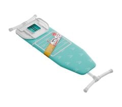 Gazzella Squad Luxe Ütü Masası - Çamaşırlıklı, Kol Aparatlı, Silikon Altlıklı, 42x120 cm (SM GZM 900 L)