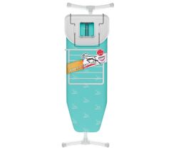 Gazzella Squad Luxe Ütü Masası - Çamaşırlıklı, Kol Aparatlı, Silikon Altlıklı, 42x120 cm (SM GZM 900 L)