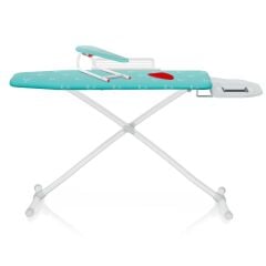 Gazzella Squad Luxe Ütü Masası - Çamaşırlıklı, Kol Aparatlı, Silikon Altlıklı, 42x120 cm (SM GZM 900 L)