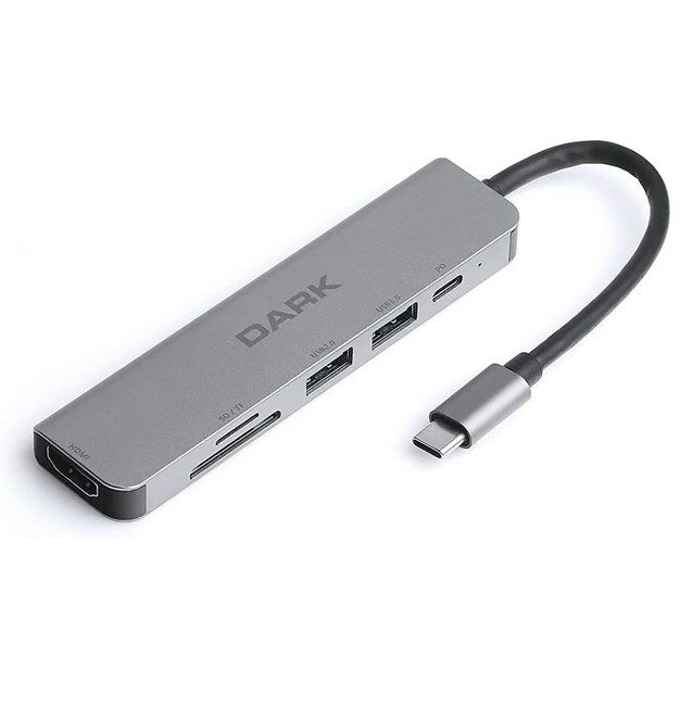 Dark DK-AC-U31X38 Type-C -6 Çıkışlı Çevirici(100w)