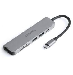 Dark DK-AC-U31X38 Type-C -6 Çıkışlı Çevirici(100w)