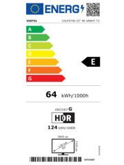 VESTEL 55UT9740 4K ULTRA HD 55'' 140 EKRAN UYDU ALI