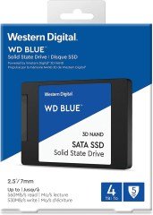 WD 4TB Blue 2,5'' 560/530MB 3D Nand WDS400T2B0A