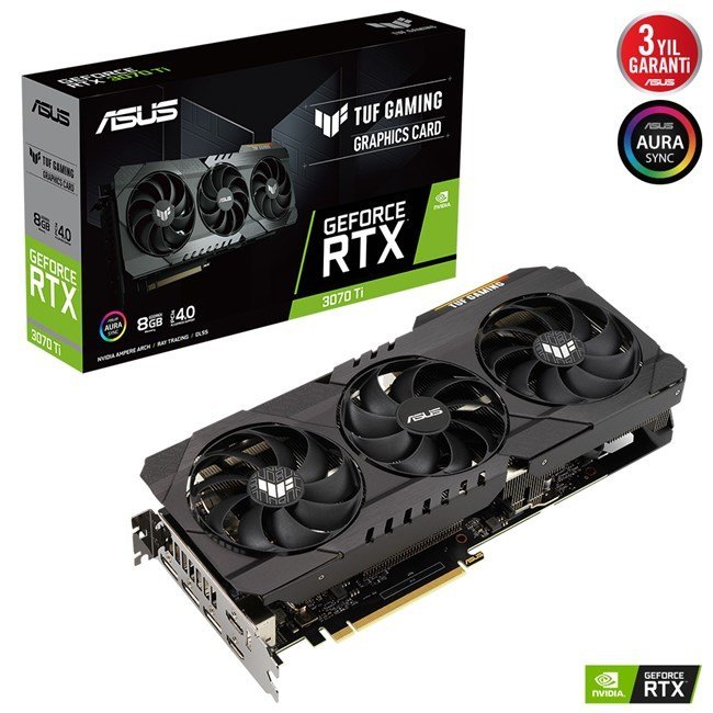 Asus GeForce RTX 3070 TI 8GB Tuf Gaming GDDR6X