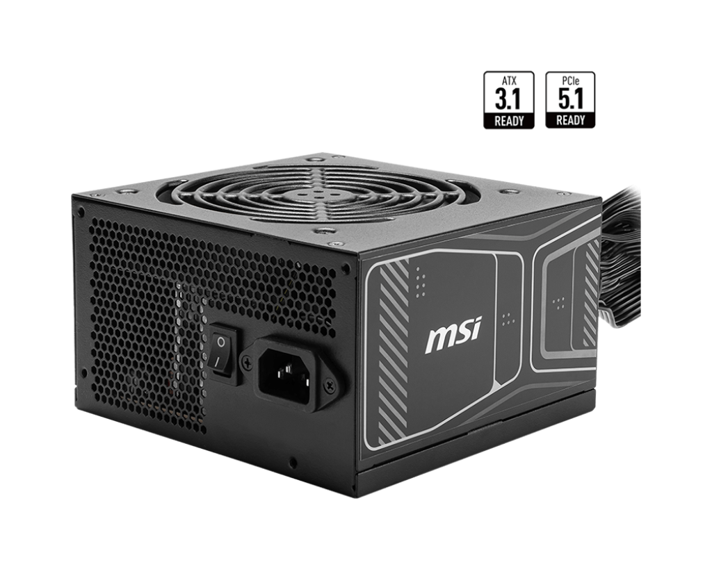 MSI MAG A750GN PCIE5 750W 80+ GOLD PSU NONMODULAR