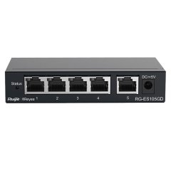RUIJIE REYEE RG-ES105GD 5 PORT GIGABIT SWITCH METAL KASA