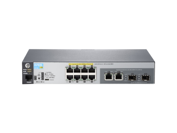 HP J9774A 2530-8G 8 PORT GIGABIT 8 PORT POE SWITCH
