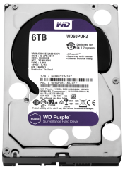6TB WD Purple SATA 6Gb/s 64MB DV 7x24 WD60PURZ