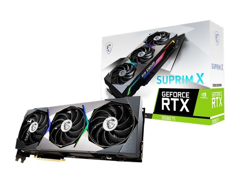 MSI GeForce RTX 3080 TI Suprim X 12G GDDR6X 384Bit