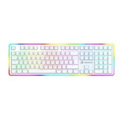 GameBooster G918 Fire Storm RGB Aydınlatmalı Mavi Sw. Mekanik Beyaz Oyun Klavyesi