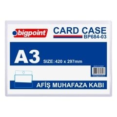 Bigpoint A3 Afiş Muhafaza Kabı (Yerli Üretim) 10'lu Poşet