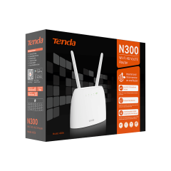 TENDA 4G06 N300 Wi-Fi 4G VoLTE Router