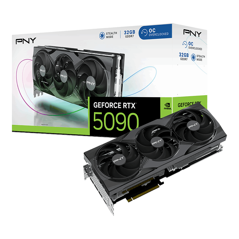 PNY RTX 5090 OC 32GB GDDR7 512Bit Ekran Kartı (VCG509032TFXPB1-O)
