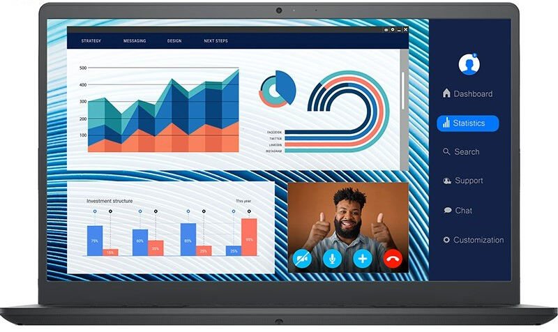 DELL VOSTRO 3420 i5-1235U 8GB 256GB SSD 14'' UBUNTU N4300PVNB3420U