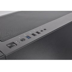 Thermaltake H330 650W Kırmızı Ledli 2x120mm Fanlı Tempered Glass Pencereli Oyuncu Kasası