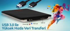 HIPER HD-3025 2.5'' USB 3.0 SATA HDD KUTUSU+DERİ K.