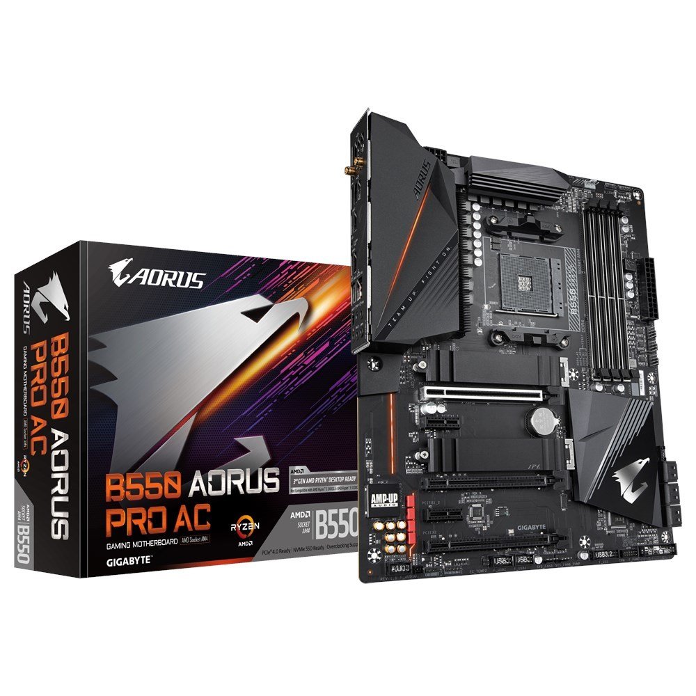 Gigabyte B550 Aorus Pro AC AM4 Ryzen DDR4 Hdmi