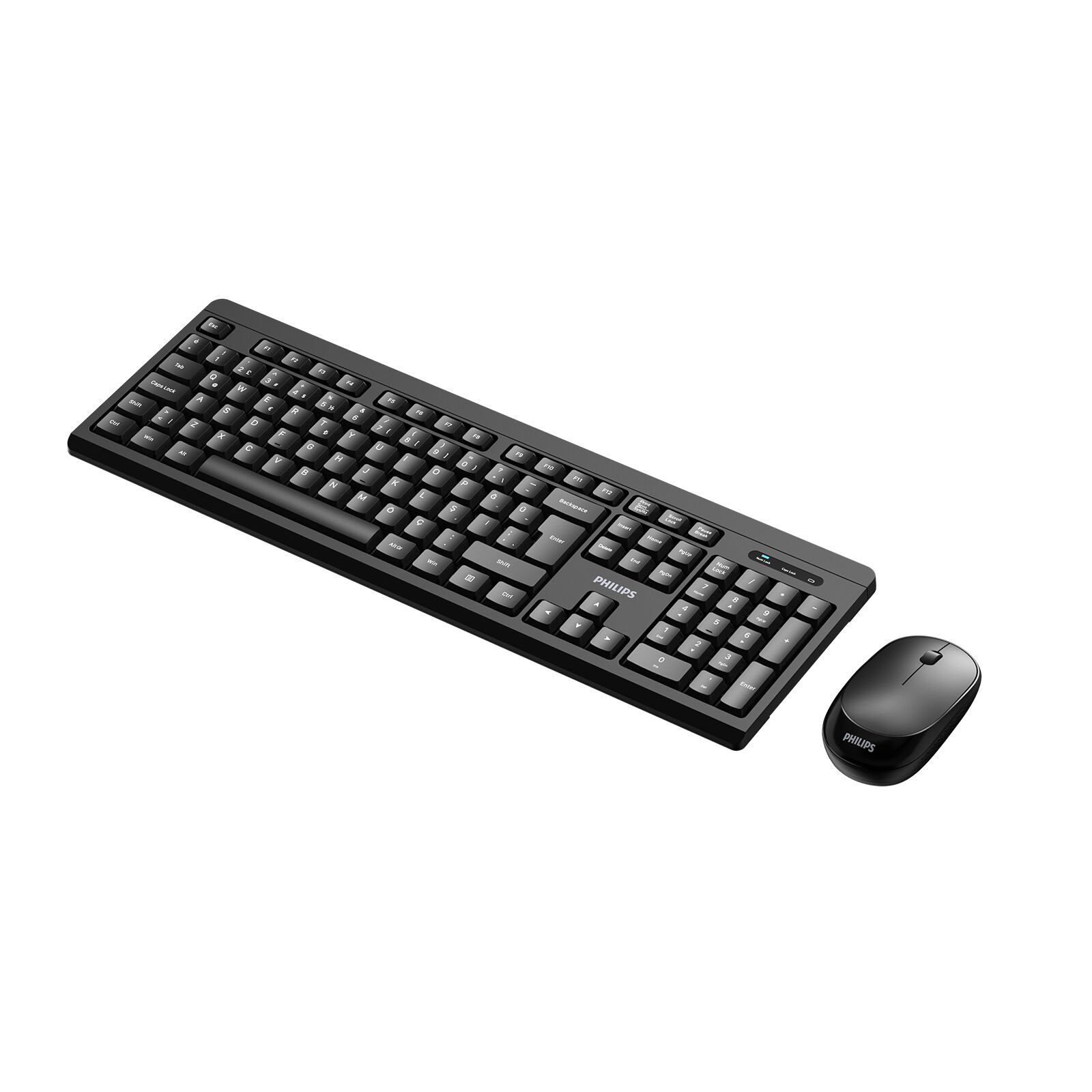 PHILIPS KABLOSUZ  KLAVYEMOUSE SET SPT6324 SİYAH
