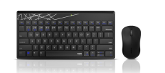 RAPOO 19106 8000M ÇOK MODLU KLAVYE+MOUSE SET SİYAH