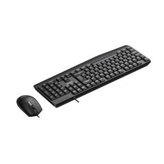PHILIPS KABLOLU  KLAVYEMOUSE SET SPT6237B SİYAH