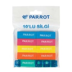 Parrot Silgi 10'lu Blister
