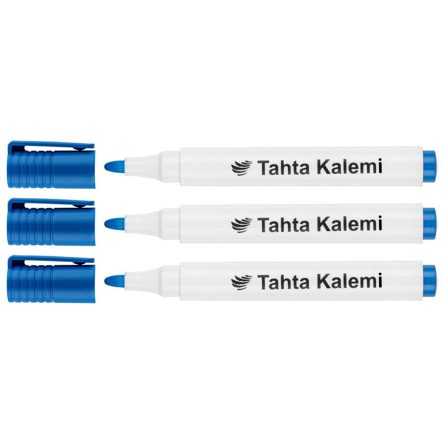 Lotte Tahta Kalemi 3'lü Mavi 30'lu Kutu