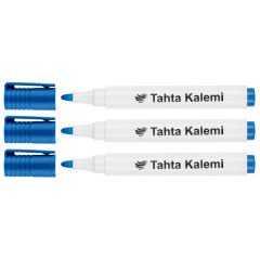 Lotte Tahta Kalemi 3'lü Mavi 30'lu Kutu