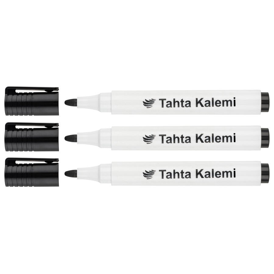 Lotte Tahta Kalemi 3'lü Siyah 30'lu Kutu