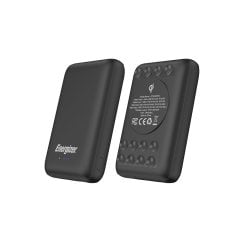 Energizer Ultimate QE10000PQ 10000mAh Kablosuz Vantuzlu Taşınabilir Hızlı Şarj Cihazı Siyah