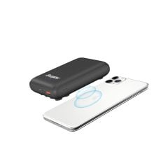 Energizer Ultimate QE10000PQ 10000mAh Kablosuz Vantuzlu Taşınabilir Hızlı Şarj Cihazı Siyah