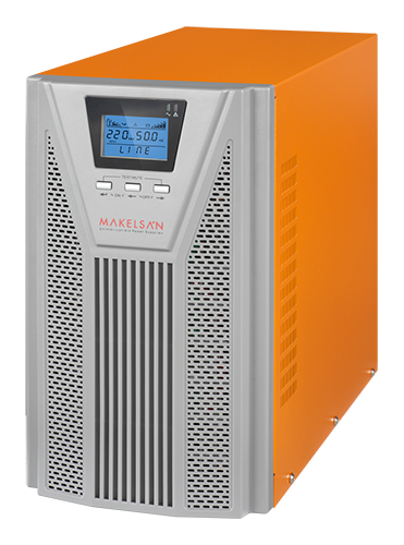 MAKELSAN POWERPACK SE 2 KVA / 1800W (1F/1F) 5-10dk (4x 12V/9AH) ONLINE MU02000N11EAV06