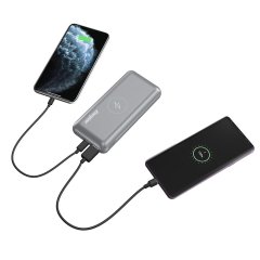 Energizer Ultimate QE20007PQ 20000mAh Dual Input/Output Kablosuz Ultra Hızlı Taşınabilir şarj Cihazı