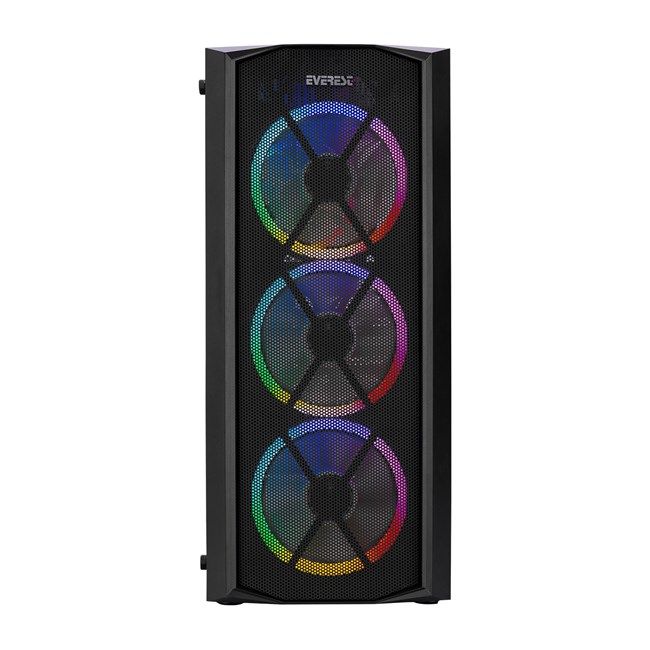 Everest ( Flat Mesh ) ARGB Fanlı Midi Tower
