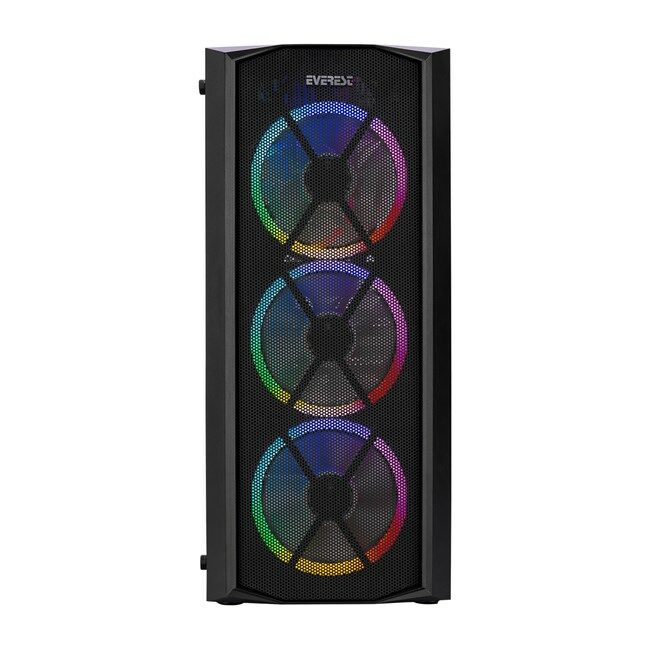 Everest ( Flat Glass ) ARGB Fanlı Midi Tower