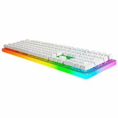 GameBooster G918 Fire Storm RGB Blue Switch Kablolu Mekanik Oyuncu Klavyesi Beyaz