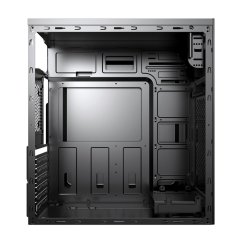 PowerBoost VK-G3621C USB 3.0 ATX, Mesh panel, Fixed Rainbow fan, siyah Kasa (PSU Yok)