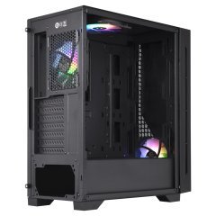 Thermaltake H330 650W ARGB Ledli 3x120mm Fanlı Tempered Glass Pencereli Oyuncu Kasası