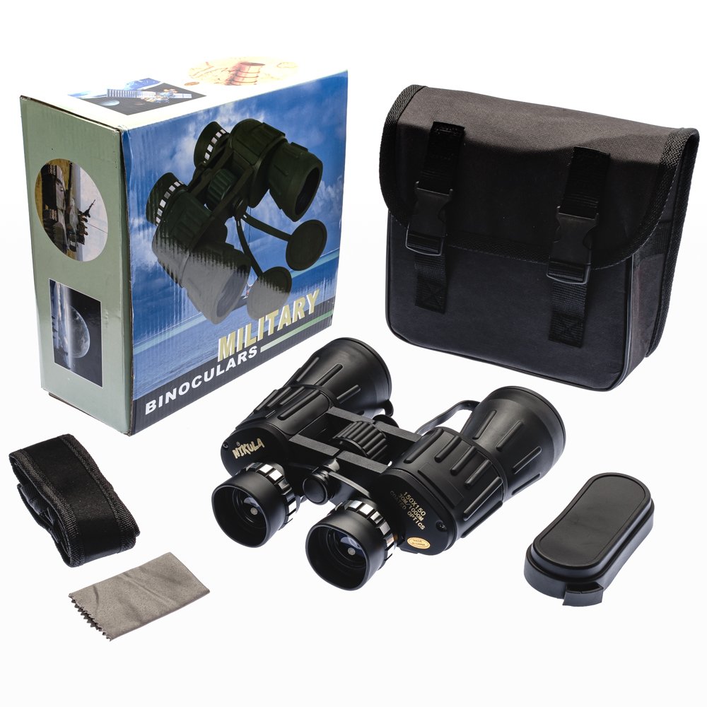 Nikula 150x150 Süper Zoomlu Profesyonel El Dürbünü - 1000m/30m - Siyah