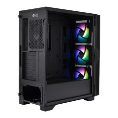 Thermaltake Versa T25 650W 80+ ARGB 3x120mm Fan Tempered Glass Pencereli Oyuncu Kasası